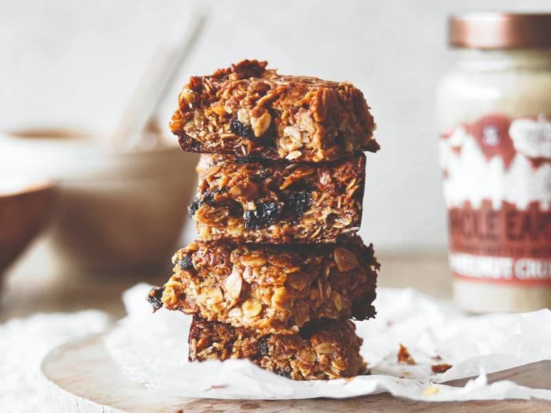 Hazelnut Crunch Flapjacks