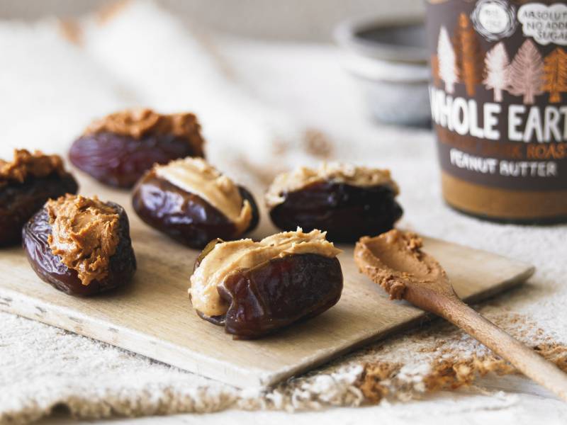 Peanut butter with dates