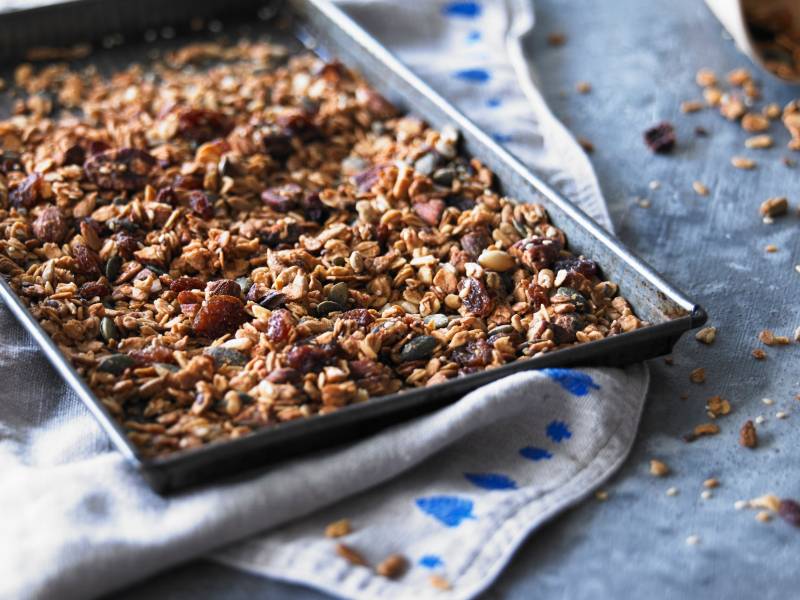 Seeded Maple Granola